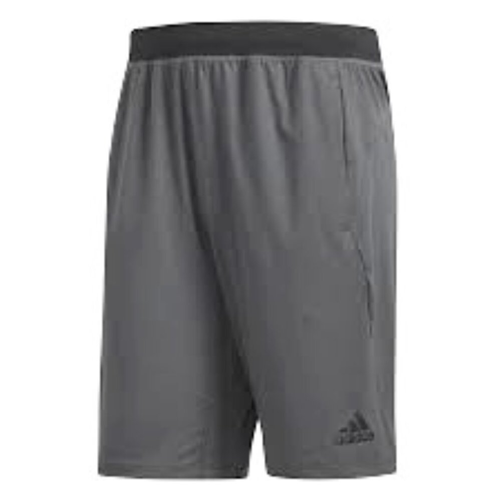 Adidas Sporty Shorts – Black Trim Grey – AEROREADY – Men’s Small